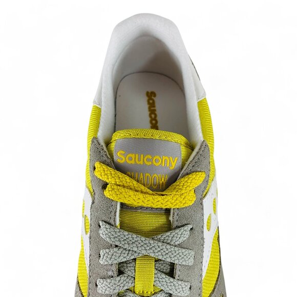 Saucony Shadow Original Men's Shoes Yellow Grey Athletic Sneakers S2108-882 - Picture 10 of 10